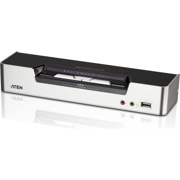 ATEN CS1642A KVM-switch Rack-montage Zwart, Zilver