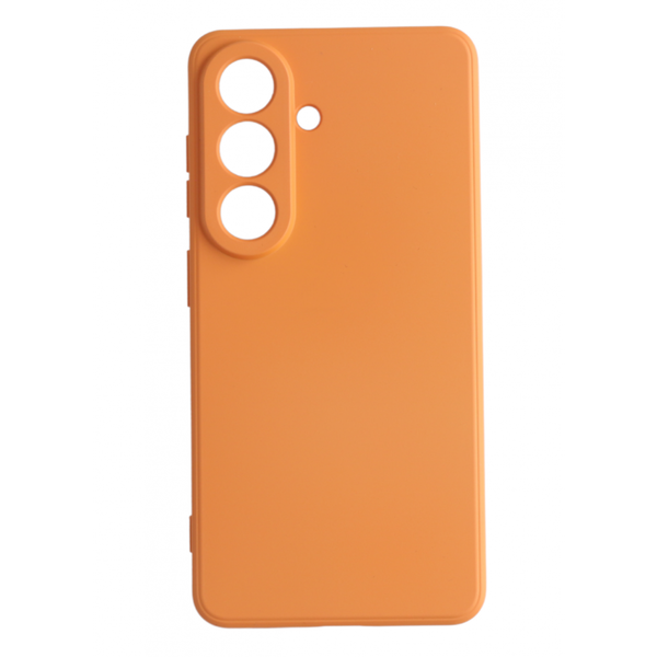 Premium szilikon tok, Samsung S26, Narancs