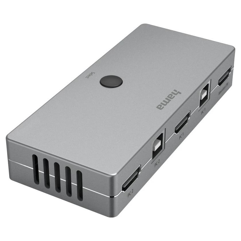 Hama 00200135 KVM Metalický prepínač (200135)
