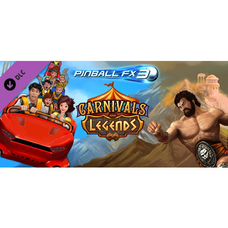 Pinball FX3 - Carnivals and Legends (PC - Steam elektronikus játék licensz)