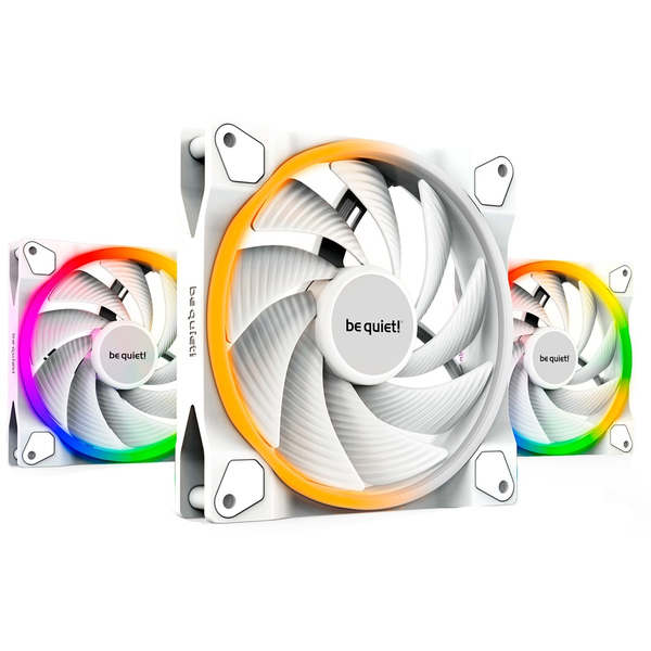 be quiet! Light Wings White | 120mm PWM Triple Pack Кутия на компютър Вентилатор 12 см Бяла 3 броя