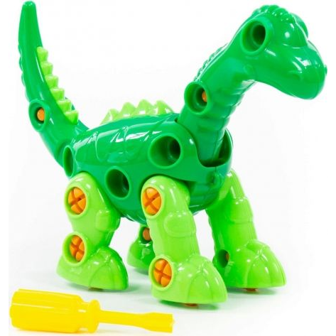  Wader KLOCKI 35 ELEMENTÓW DINOZAUR DIPLODOK WADER POLESIE 77165