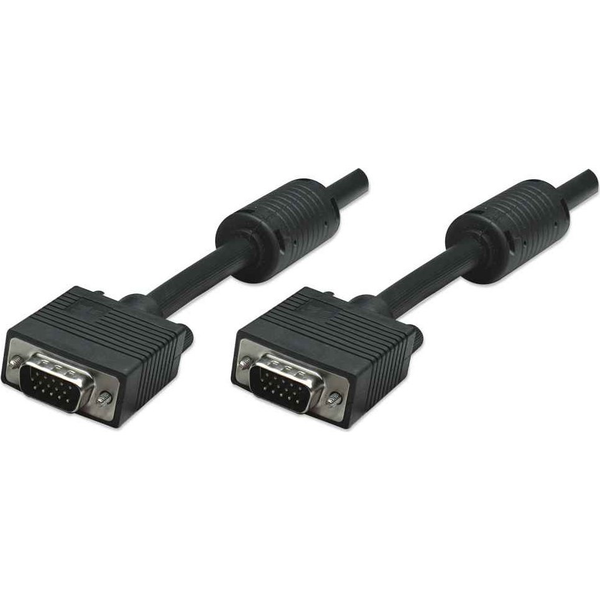 Manhattan 323215 HDMI kabel 2 m HDMI Type A (Standaard) Zwart