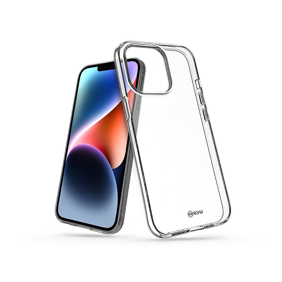Apple iPhone 14 Plus szilikon hátlap - Roar All Day Full 360 - transparent (KC0811)