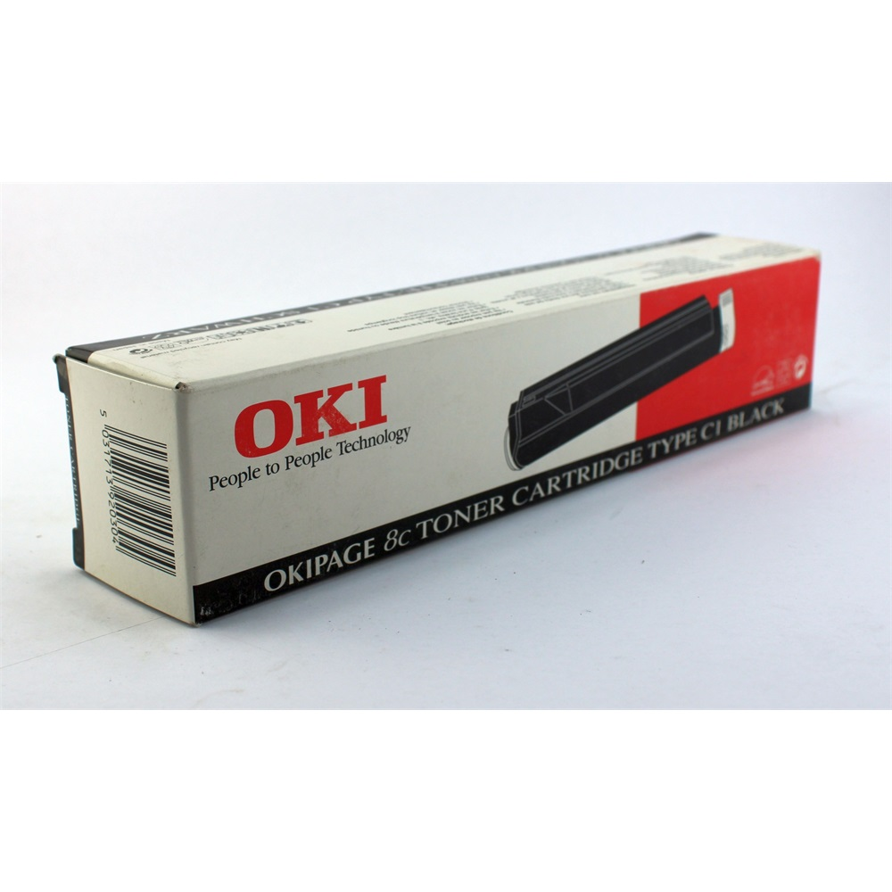Тонер касета OKI 8C/TYPE C1 (41012301), черна