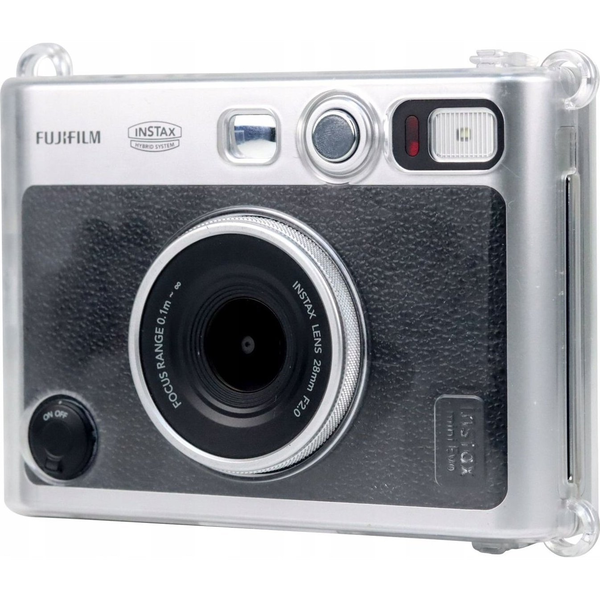 Pokrowiec LoveInstant Futerał Etui Pokrowiec Case Torba Osłona do Fuji FujiFilm INSTAX Mini EVO / Przezroczysty