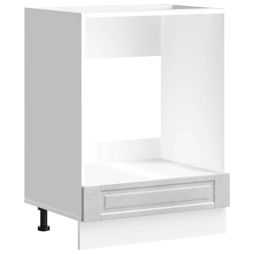 Porto betonszürke szerelt fa sütőszekrény (854001)