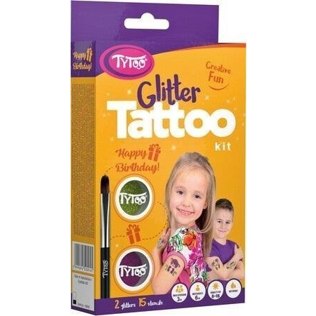 Tytoo Happy Birthday Csillámtetoválás - Lányos (013-01812)