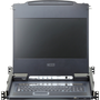 ATEN CL6708MW-ATA-AG стелажна конзола 43,9 см (17.3") 1920 x 1080 пиксела Метал, Пластмаса Черен 1U