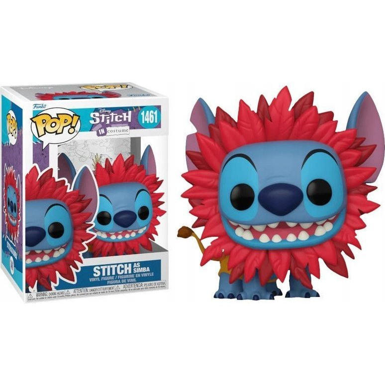 Funko Pop! Disney Stitch as Simba Lilo & Stitch 1461 (0889698751643)