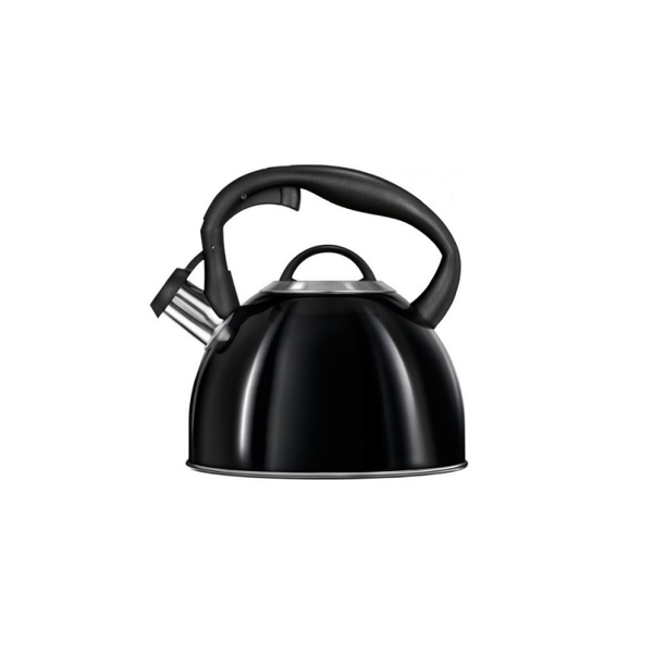 Konvice tradiční ocelová SMILE 3 l černá