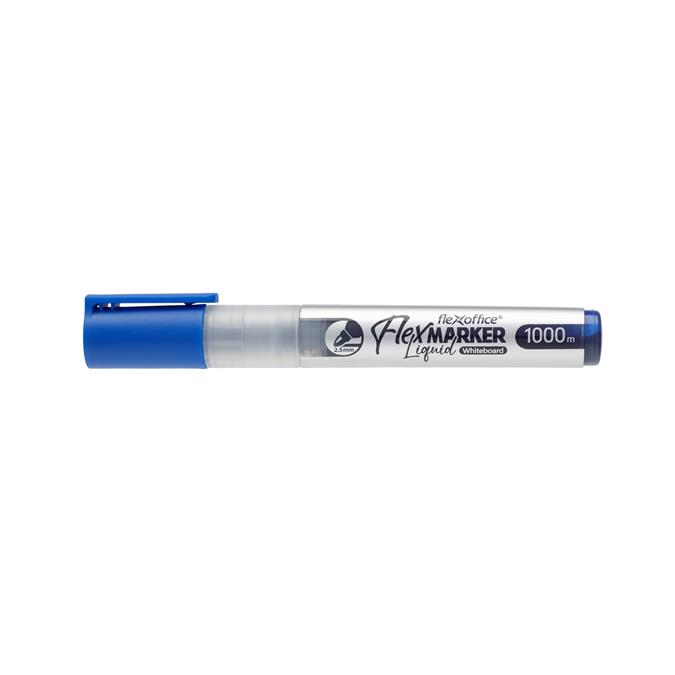 Flexoffice Táblamarker, 2,5 mm, kúpos, "WB016", kék (FOWB016K) (FOWB016K)