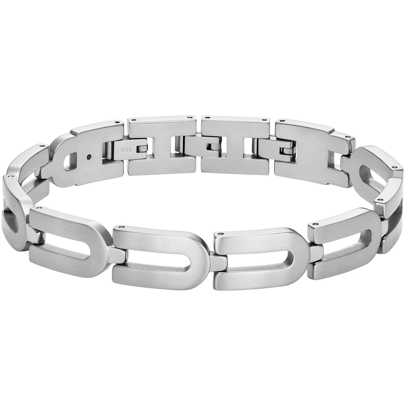 Fosszilis JF04692040 unisex acél karkötő (JF04692040)