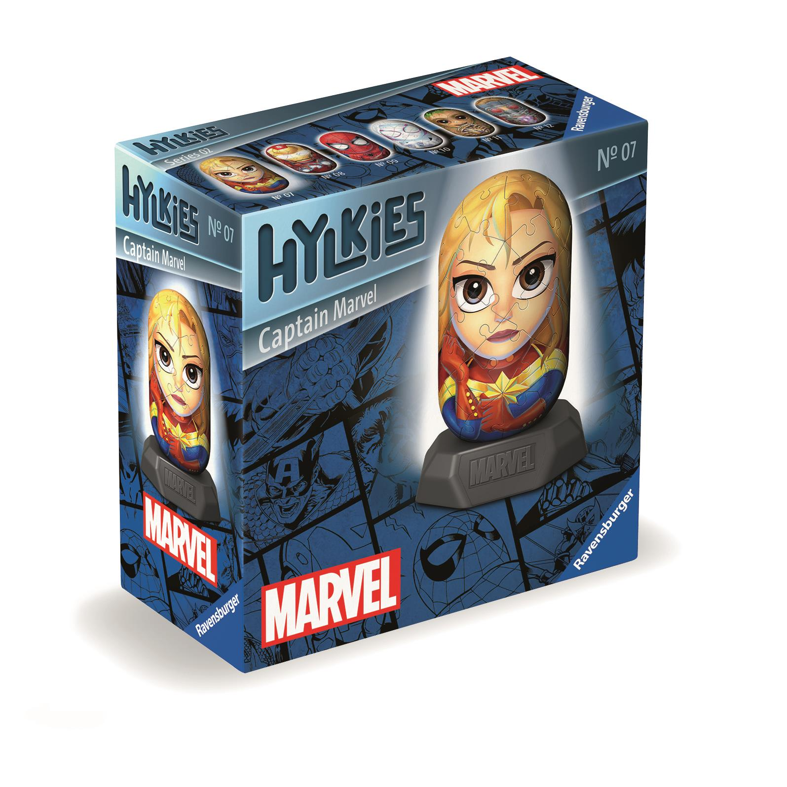 Ravensburger 120011569 Hylkies Marvel: Marvel Kapitány (4005555011569)