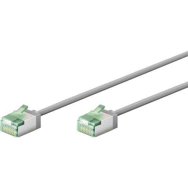 goobay Ultraflexibles U/FTP Cat 8.1 RJ45 Slim Patch kábel 2m - Szürke