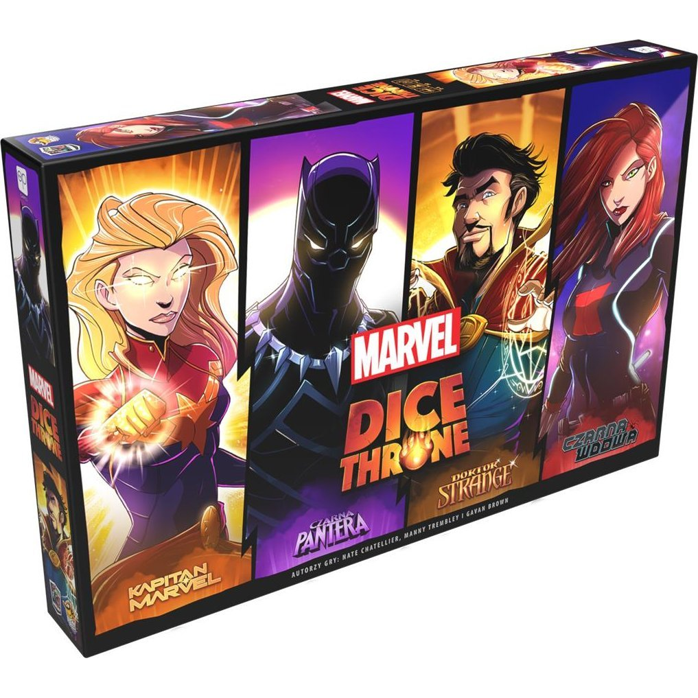 Kocka Trón Marvel Box 2 Fekete Párduc, Marvel Kapitány, Doktor Furcsa, Fekete Özvegy (GXP-917697)