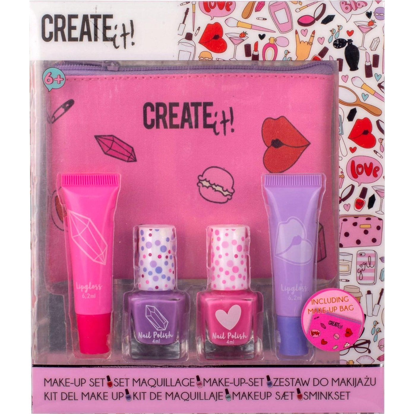 Canenco Szépségápolási Sminkkészlet Tokban