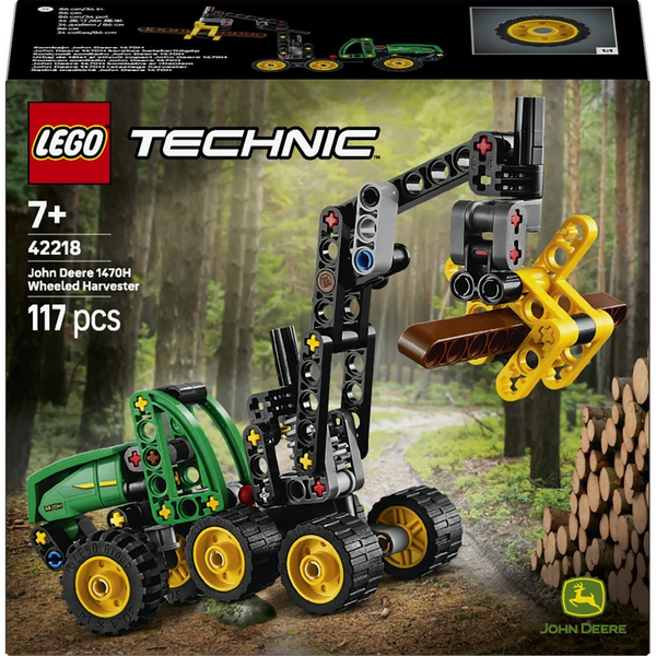 LEGO Technic 42218 Kolesový harvestor John Deere 1470H