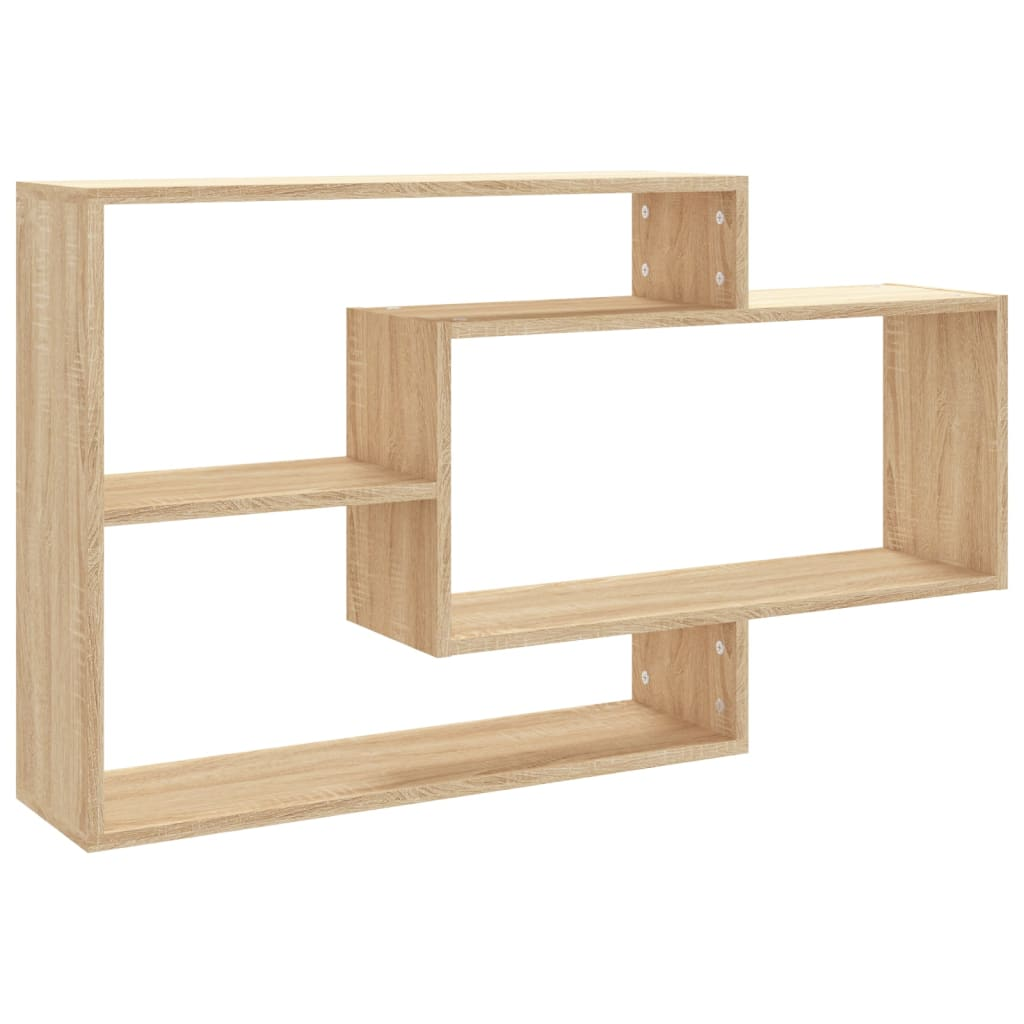 800327 Wall Shelves Sonoma Oak 104x20x58,5 cm Chipboard (800327)