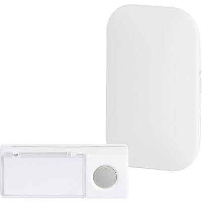 Rádiójel vezérlésű gong Teljes készlet Névtáblával Heidemann 70806 HX Brilliant (70806)