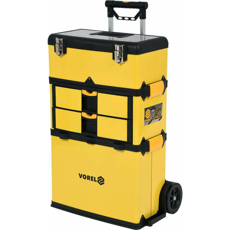 Vorel Mobile Tool Cabinet 3 Sections (78738)
