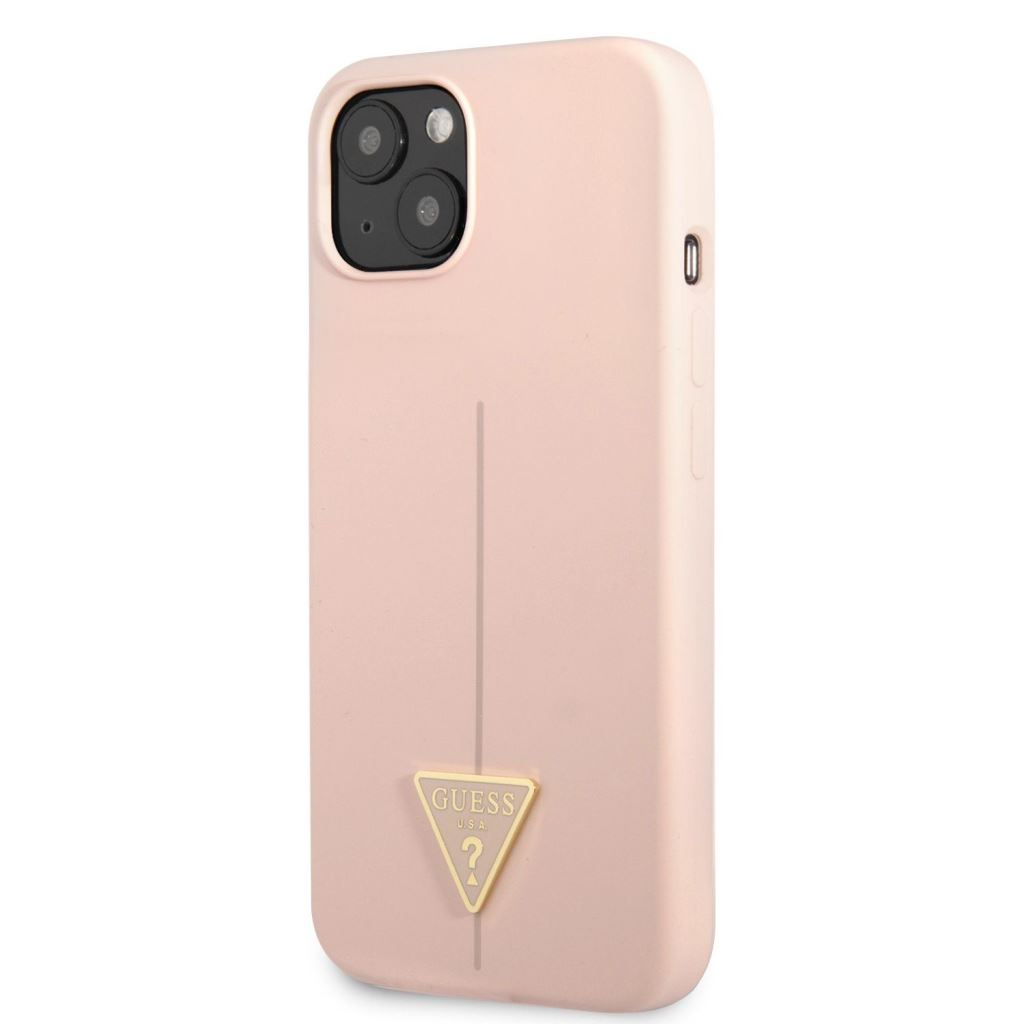 Guess Line Triangle Apple iPhone 13 tok pink (GUHCP13MSLTGP) (GUHCP13MSLTGP)