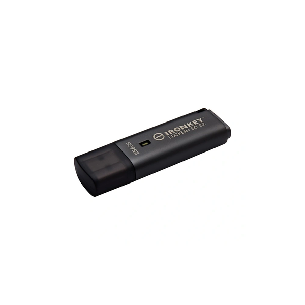 Kingston Technology IronKey Locker+ 50 G2 USB-nøgle 256 GB USB Type-A 3.2 Gen 1 (3.1 Gen 1) Sort