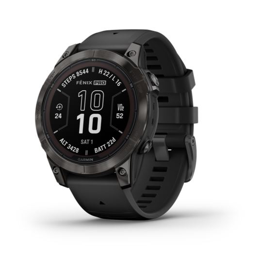 Garmin Fenix 7 Pro Sapphire Solar 47mm szürke DLC titánium okosóra (010-02777-11)