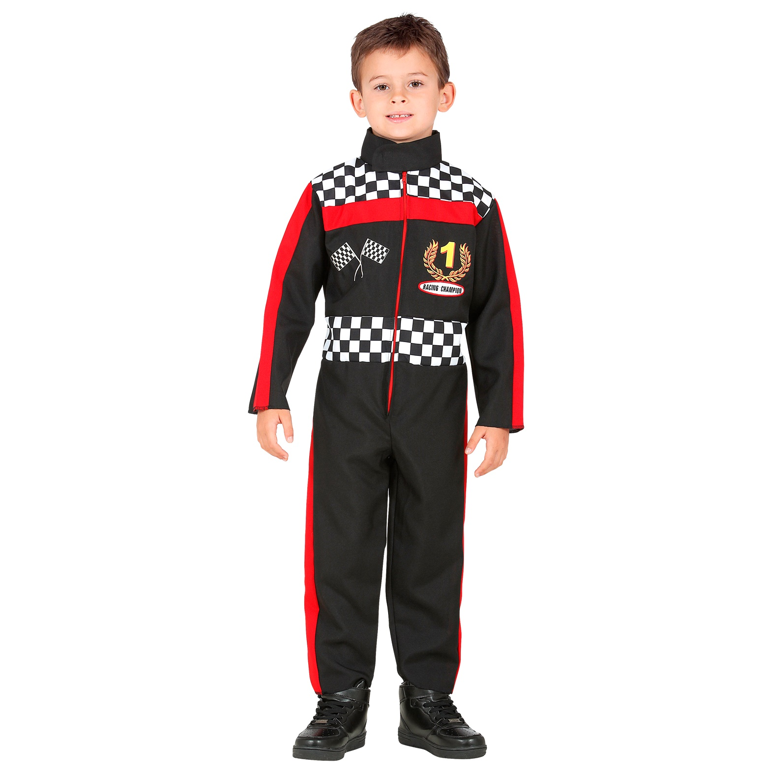 Widmann: Formula 1 autóversenyző jelmez - 128 cm (52596)