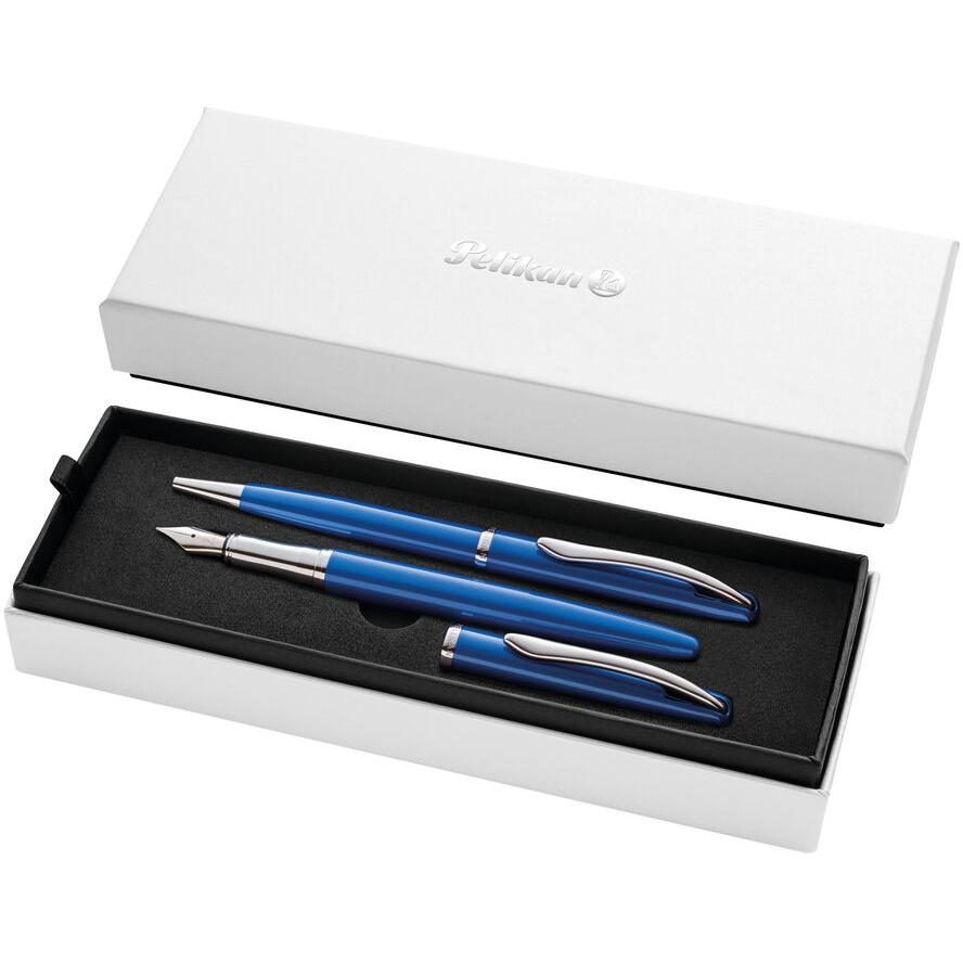 Pelikan Füller&Kugelschreiber Jazz Noble Elegance Saphire Bl Geschenkbox (821902) (821902)