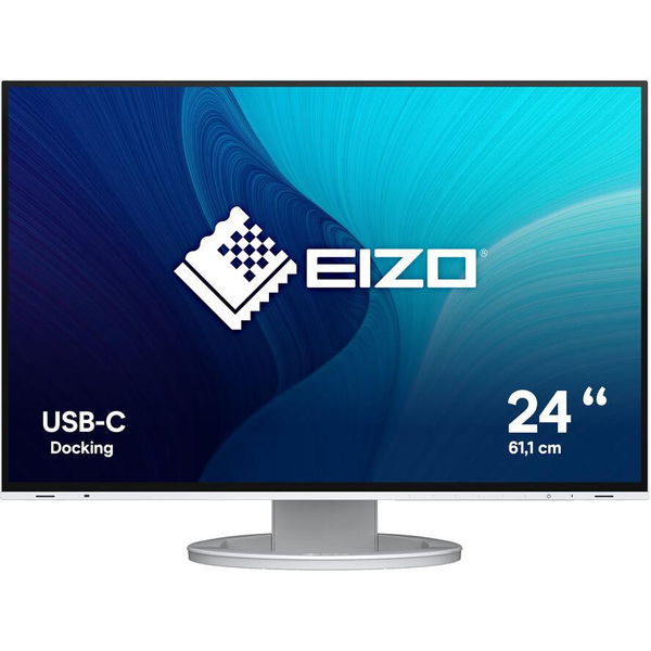 EIZO FlexScan EV2485-WT LED display 61,2 см (24.1") 1920 x 1200 пиксела WUXGA Бяла