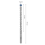 Bosch 2608900189 Expert SDS plus-7X Kalapácsfúró 12x150x215mm (30 db / csomag)