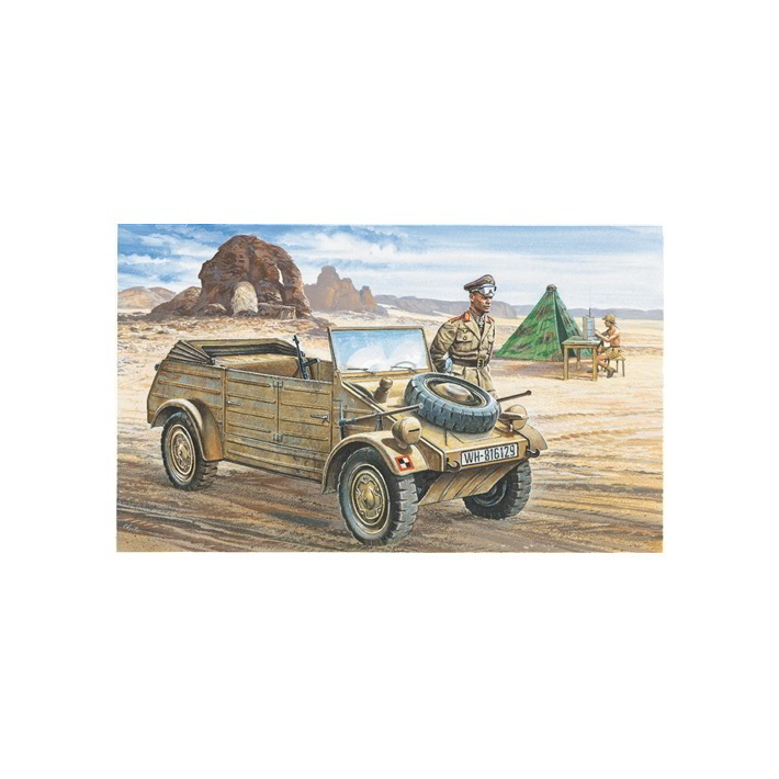 Italeri VW Typ 82 Kübelwagen katonai jármű műanyag modell (1:35) (0312S)