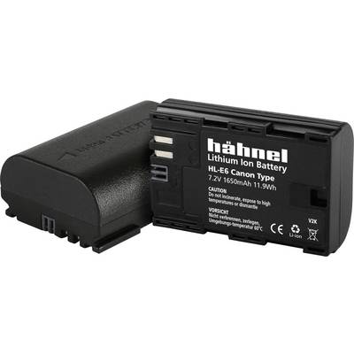 Kamera akku Hähnel Megfelelő eredeti akku LP-E6 7.2 V 1650 mAh HL-E6 (10001786)