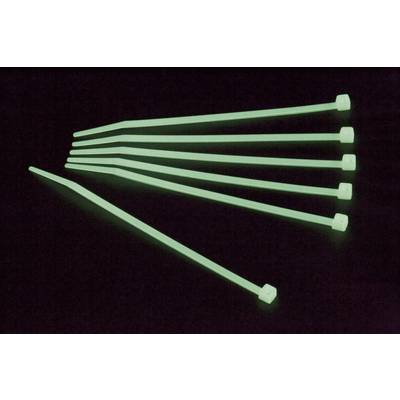 Kábelkötegelő készlet, zöld, 300 x 3,6 mm, 50 db, Tru Components (1570828)