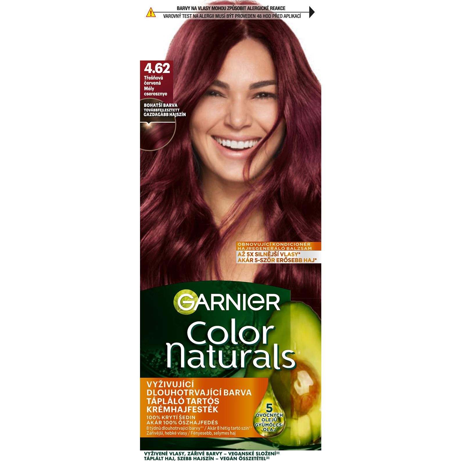 GARNIER Color Naturals 4.62 Mély cseresznye (3600542601689)