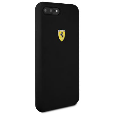 Ferrari iPhone 8 Plus tok fekete (FESSIHCI8LBK) (FESSIHCI8LBK)