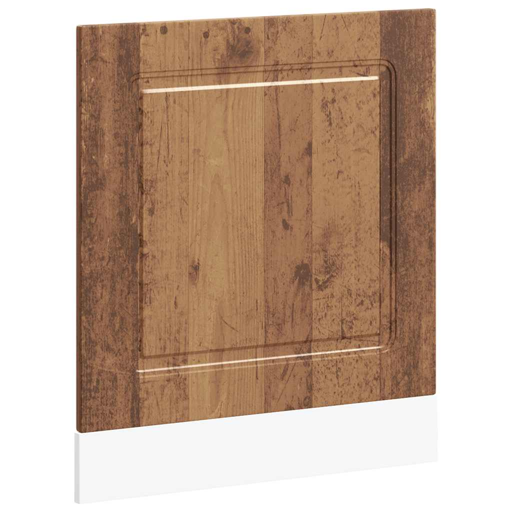 mosogatógép panel Kalmar régi fa 60x1,5x67 cm gépesített fa (853665)