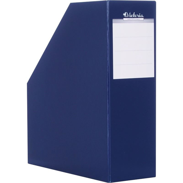 Чехъл Виктория, картон, 90 мм, тъмно син