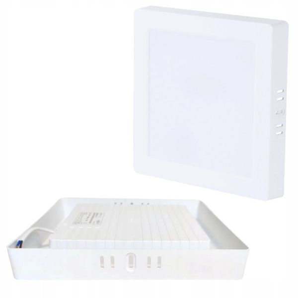 Oprawa downlight N/T kwadrat 6W 660lm 4000K IP20 biały DL-1 EC20459