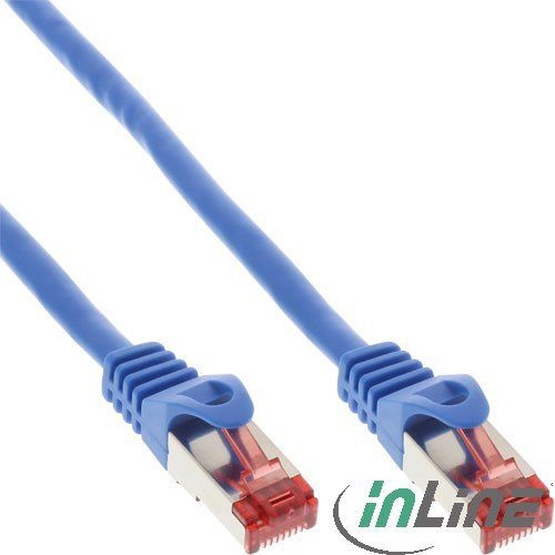 InLine 76403B netværkskabel Blå 3 m Cat6 S/FTP (S-STP)