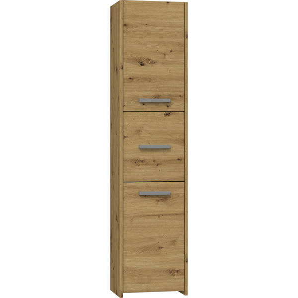  Topeshop Szafka łazienkowa S43 dąb artisan