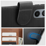 Tech-Protect Wallet set, husa pentru telefon, functie de suport, neagra, pentru Samsung Galaxy A16