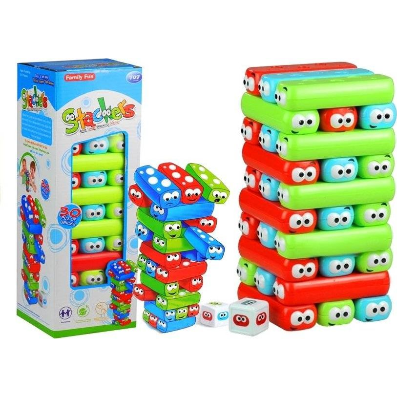 Lean Sport Jenga Torony Kígyós Kockákkal MZ1226 (MZ1226)