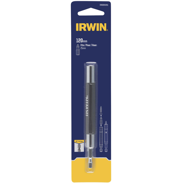 IRWIN UCHWYT MAGNETYCZNY DO BITÓW 120mm  Z PROWADNICĄ