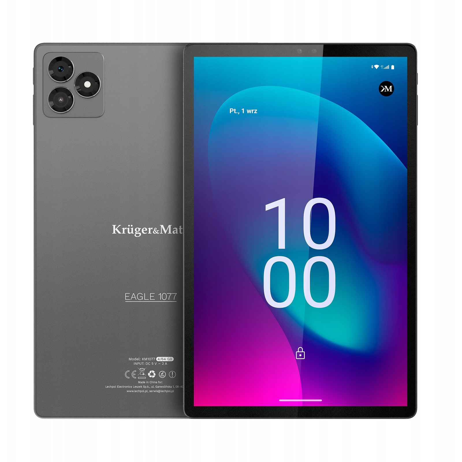 Kruger&Matz EAGLE KM1077 Tablet 10.1" Android (KM1077)