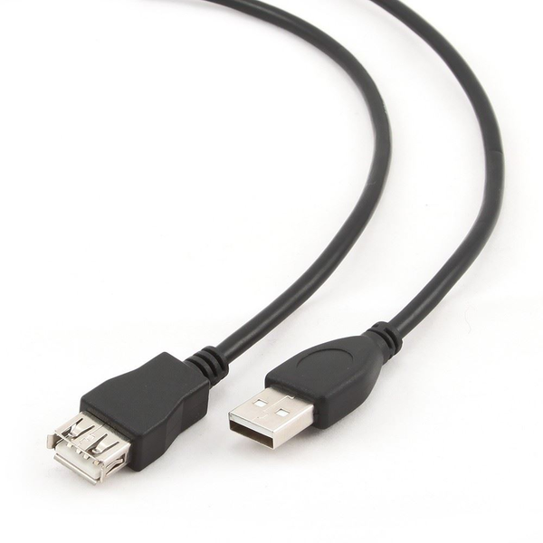 USB prodlužovací kabel Gembird CCP-USB2-AMAF-15C černý 4,5 m