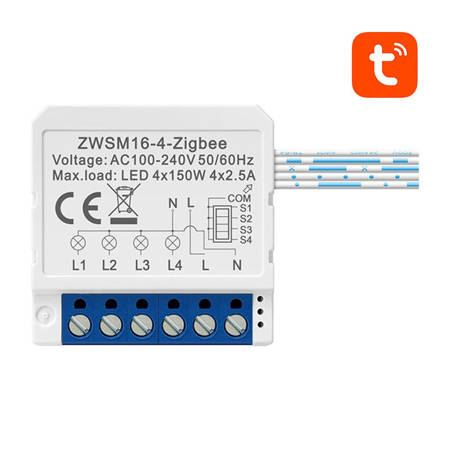 Avatto ZWSM16-W4 TUYA Intelligens kapcsoló modul (ZWSM16-W4)