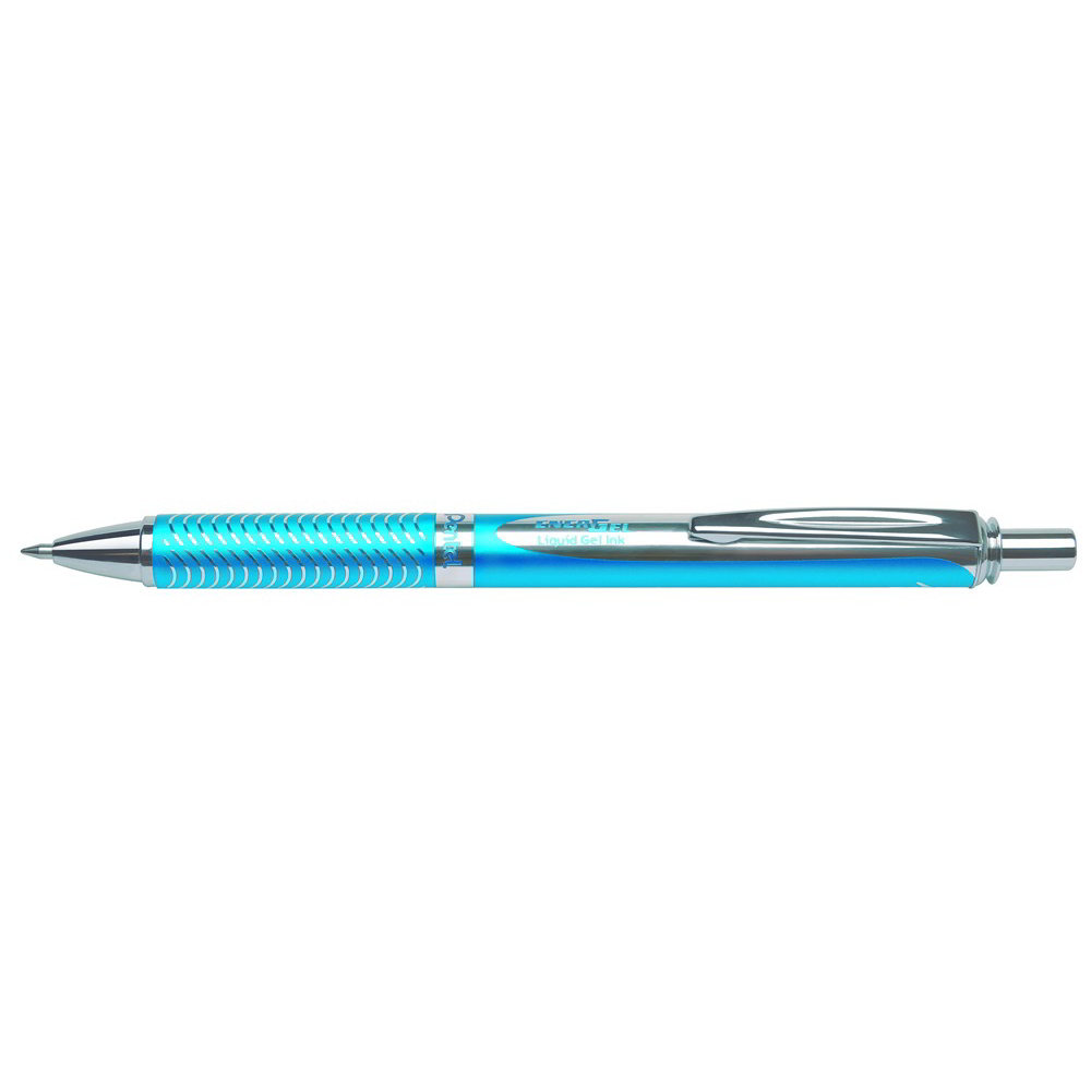 Pentel Energel BL407S-A Nyomógombos rollertoll - 0,35mm / Kék (BL407S-A)