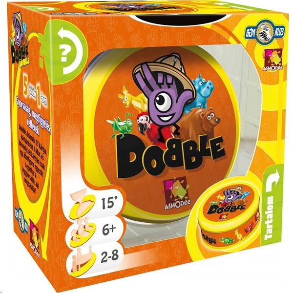 Asmodee Dobble Animals kártyajáték 55 lapos